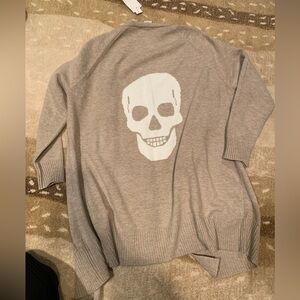 Sweet Romeo skull cardigan